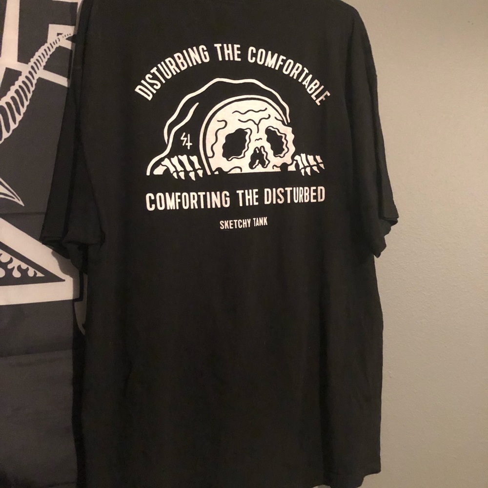 Sketchy Tank T Shirt